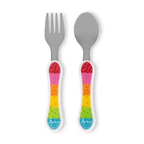 Bild des Artikels sigikid Besteck-Set Hase Rainbow Rabbit , 14 x 5 x 1 cm 