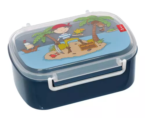 Bild des Artikels sigikid Brotzeitbox Sammy Samoa blau, 17 x 11 x 7 cm 
