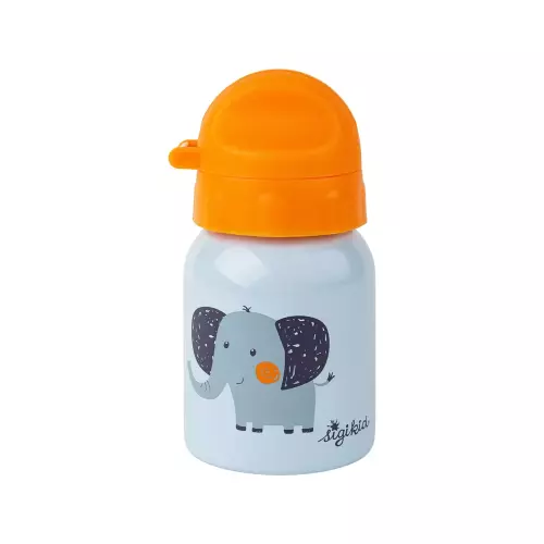Bild des Artikels sigikid Mini Trinkflasche Elefant 250ml, 6,3 x 6,3 x 12,5 cm 