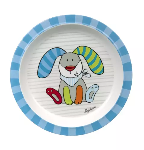 Bild des Artikels sigikid Teller Hase Ringel Dingel , 21,5 x 21,5 x 2,5 cm 