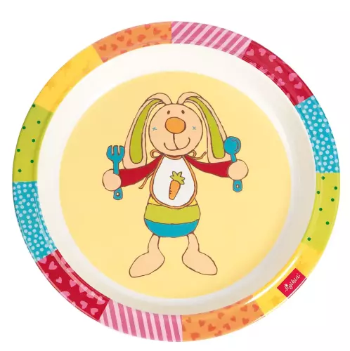 Bild des Artikels sigikid Teller Hase Rainbow Rabbit , 21,5 x 21,5 x 2,5 cm 