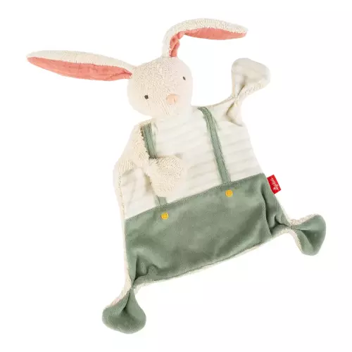 Bild des Artikels sigikid Schnuffeltuch Hase grün, 24 x 18 x 6 cm 