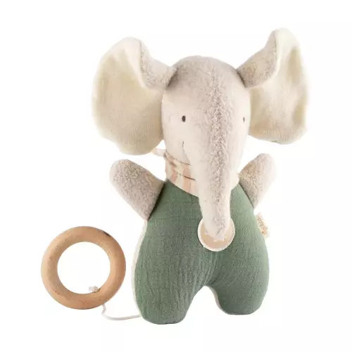 Bild des Artikels sigikid Musselin Spieluhr Elefant, 21 x 11 x 9 cm 