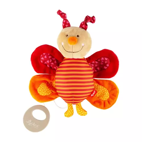 Bild des Artikels sigikid Spieluhr Schmetterling rot, 20 x 18 x 6 cm 