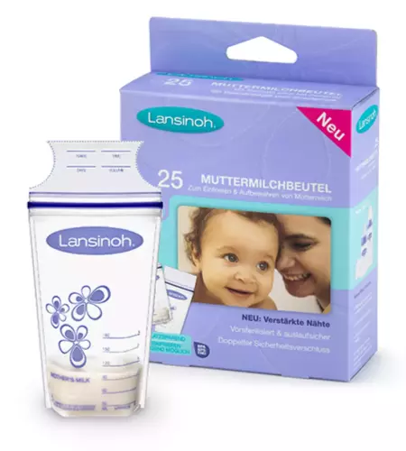 Product image of the product “Lansinoh Muttermilchbeutel, 25 Stück  ”