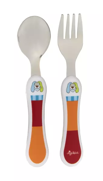 Bild 1 des Artikels sigikid Besteck-Set Hase Ringel Dingel , 14 x 5 x 1 cm 