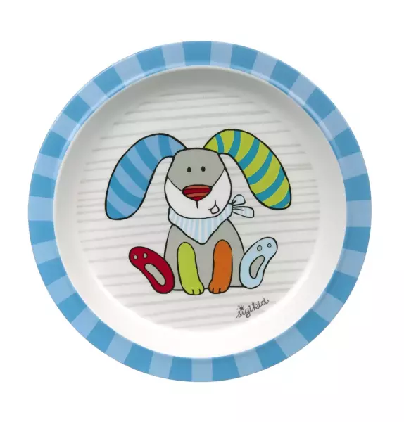 Bild 1 des Artikels sigikid Teller Hase Ringel Dingel , 21,5 x 21,5 x 2,5 cm 