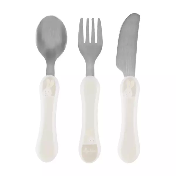 Bild 1 des Artikels sigikid Besteck-Set Hase beige, 24 x 13 x 12 cm 