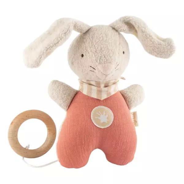 Bild 1 des Artikels sigikid Musselin Spieluhr Hase, 20 x 11 x 7 cm 