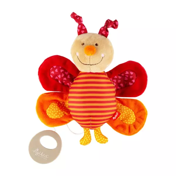 Bild 1 des Artikels sigikid Spieluhr Schmetterling rot, 20 x 18 x 6 cm 