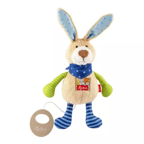 Bild 1 des Artikels sigikid Spieluhr Hase blau, 22 x 10 x 8 cm 