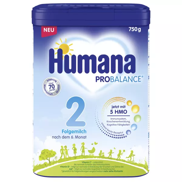 Bild 1 des Artikels Humana ProBalance 2 Folgemilch, Pulver 