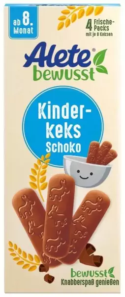 Bild 1 des Artikels Alete Kinderkeks Schoko, 12 Packungen x 180g 