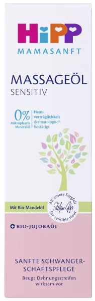 Product image 1 of the product “HIPP Mama sanft - Massageöl 100ml  ”
