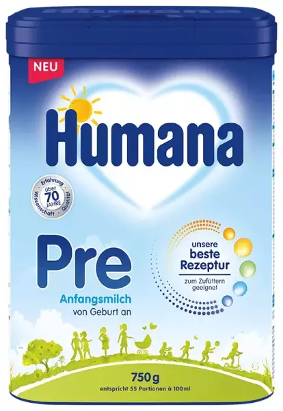Bild 1 des Artikels Humana Pre Anfangsmilch, Pulver 