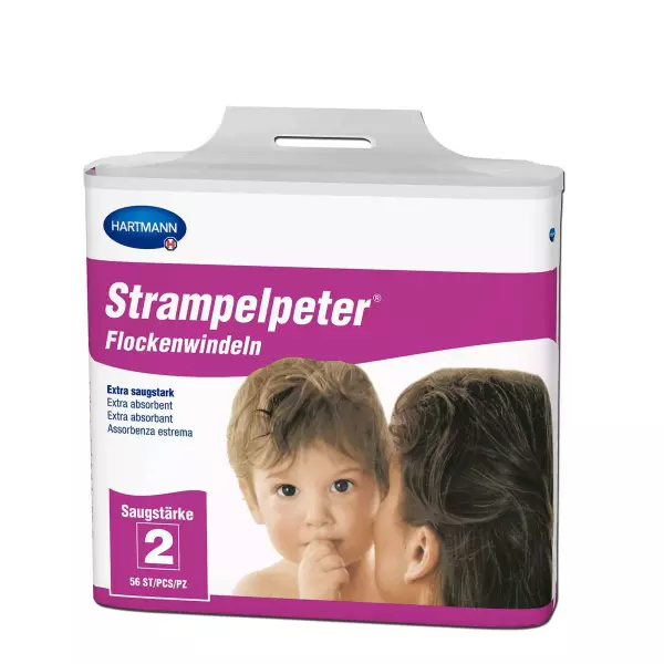 Product image 1 of the product “Strampelpeter Flockenwindeln Gr. 2 ”
