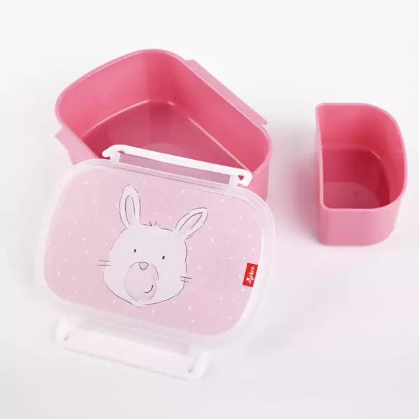 Bild 2 des Artikels sigikid Brotzeitbox Hase rosa, 17 x 11 x 7 cm 