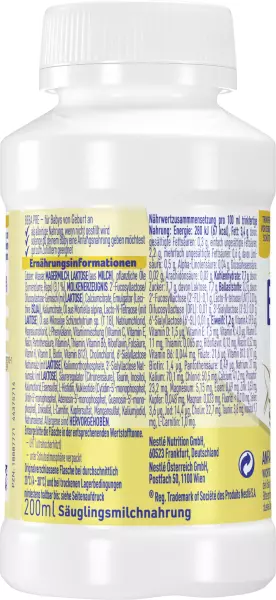 Bild 2 des Artikels Beba PRE trinkfertig - 12x200ml Flasche 