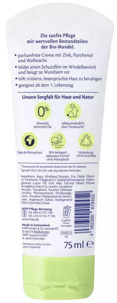 Bild 2 des Artikels HIPP Babysanft Wundschutz Sensitiv 75ml 