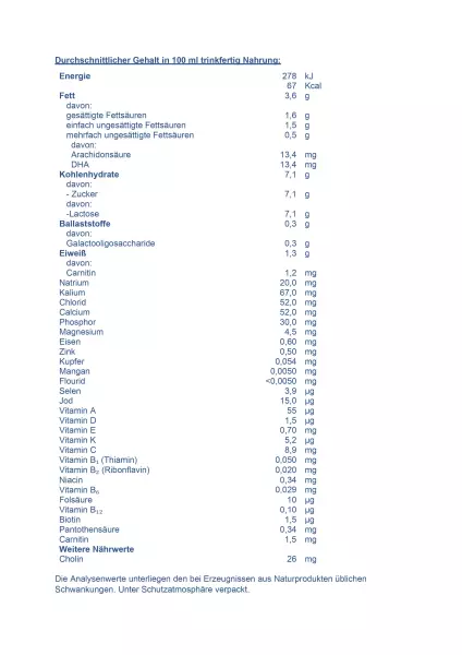 Bild 2 des Artikels HiPP 1 BIO COMBIOTIK® trinkfertig (6x200ml) 