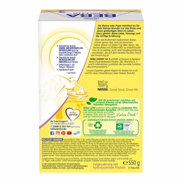 Bild 2 des Artikels Nestle Beba EXPERT HA 3 