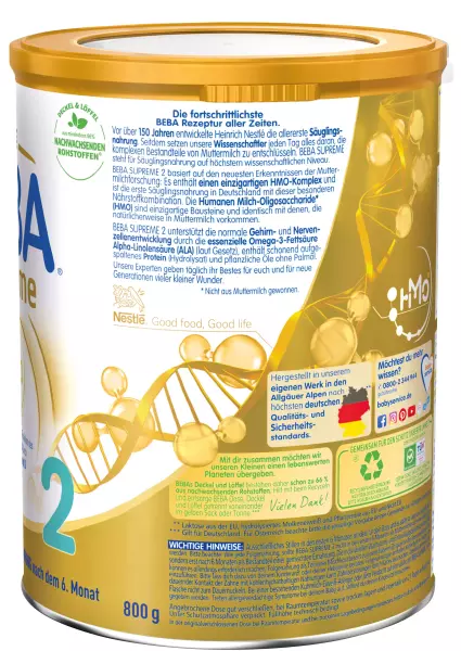 Bild 2 des Artikels Nestlé BEBA Supreme 2 