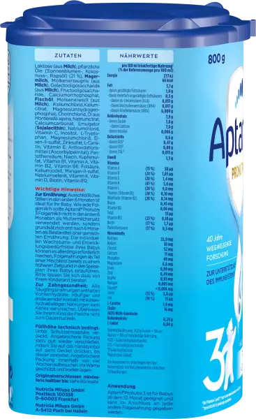 Bild 3 des Artikels Aptamil Pronutra 3 