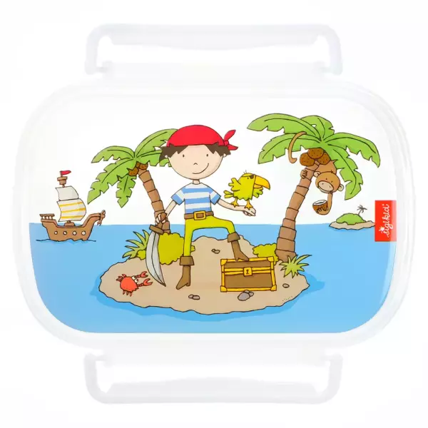Bild 4 des Artikels sigikid Brotzeitbox Sammy Samoa blau, 17 x 11 x 7 cm 