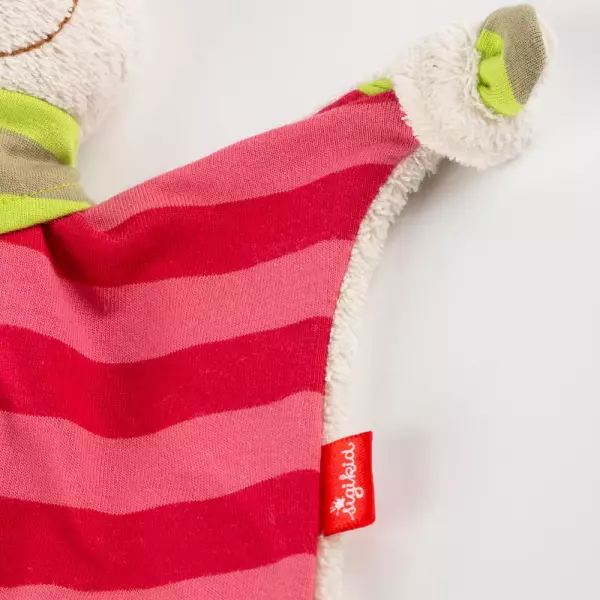 Bild 5 des Artikels sigikid Schnuffeltuch Hase pink gestreift, 26 x 26 x 8 cm 