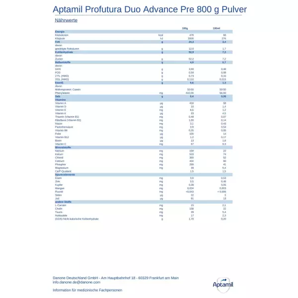Bild 5 des Artikels Aptamil Profutura DuoAdvance Pre 