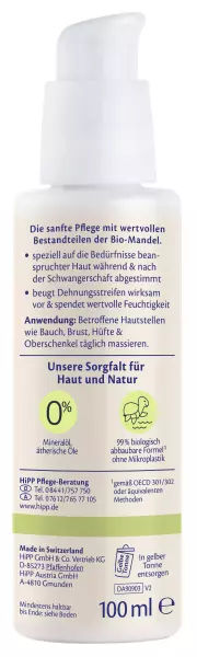 Product image 6 of the product “HIPP Mama sanft - Massageöl 100ml  ”