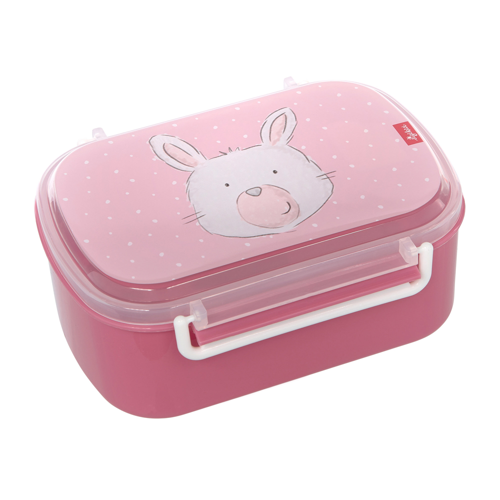 Bild 1 des Artikels sigikid Brotzeitbox Hase rosa, 17 x 11 x 7 cm 