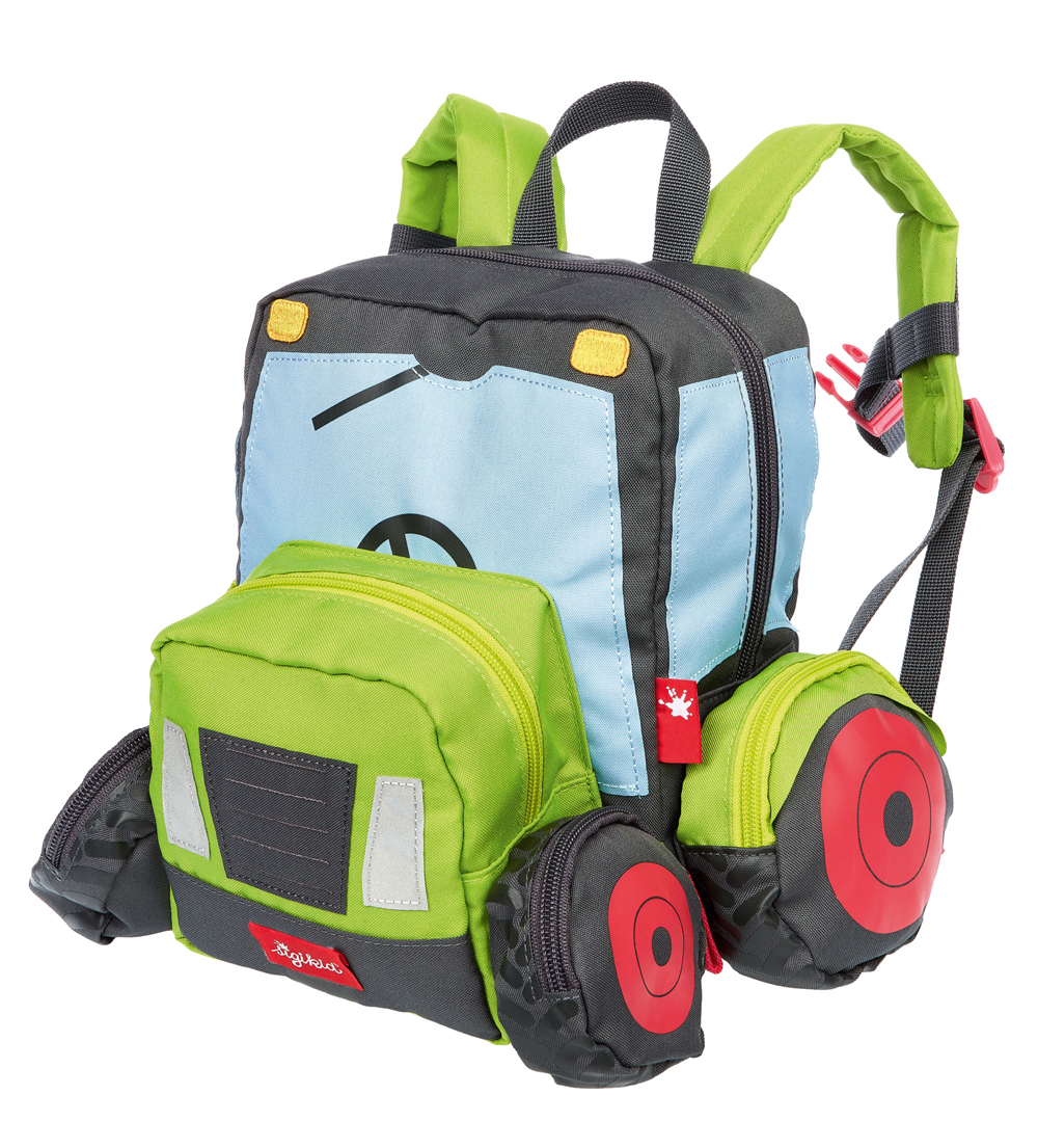Bild 1 des Artikels sigikid Fahrzeug-Rucksack Traktor, 25 x 28 x 18 cm 