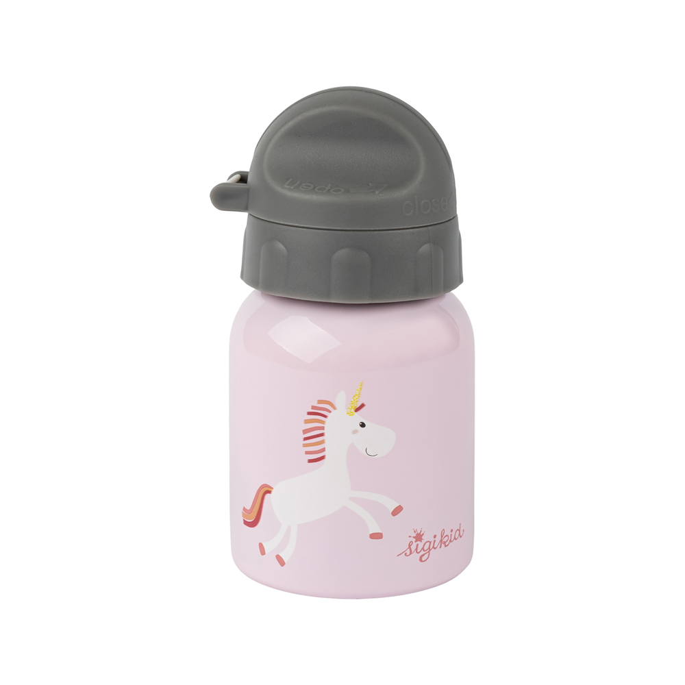 Bild 1 des Artikels sigikid Mini Trinkflasche Einhorn 250ml, 6,3 x 6,3 x 12,5 cm 