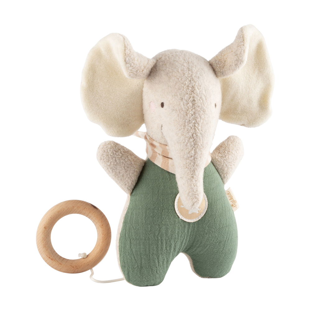 Bild 1 des Artikels sigikid Musselin Spieluhr Elefant, 21 x 11 x 9 cm 