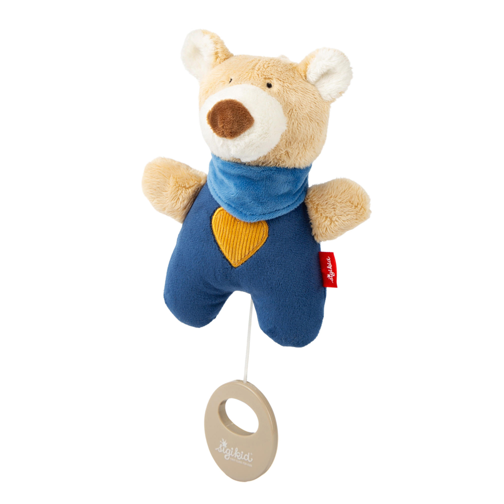 Bild 1 des Artikels sigikid Spieluhr Bär blau, 17 x 11 x 9 cm 