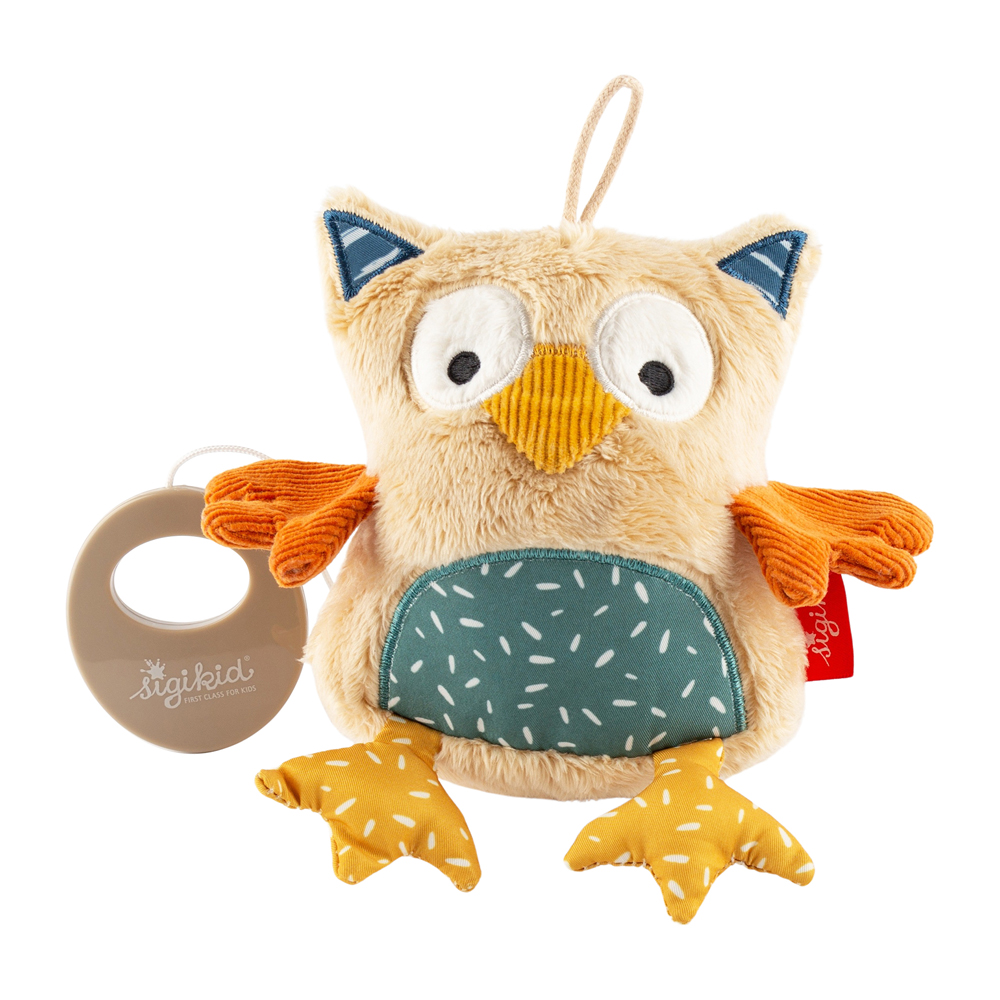 Bild 1 des Artikels sigikid Spieluhr Eule , 12 x 12 x 8 cm 
