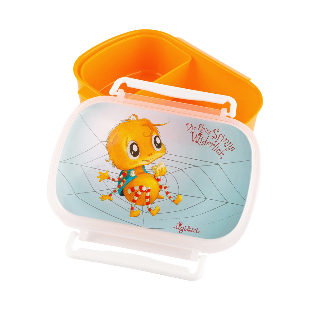 Bild 1 des Artikels sigikid Die kleine Spinne Widerlich - Brotzeitbox , 17 x 17 x 7 cm 