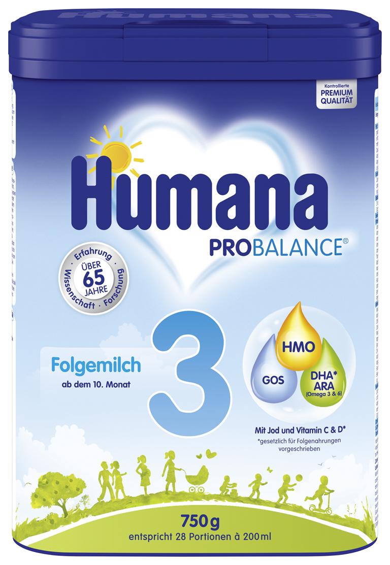 Bild 1 des Artikels Humana ProBalance Folgemilch 3, Pulver 