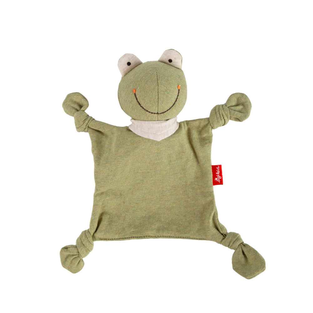 Bild 2 des Artikels sigikid Mini Schnuffeltuch Frosch , 18 x 14 x 8 cm 