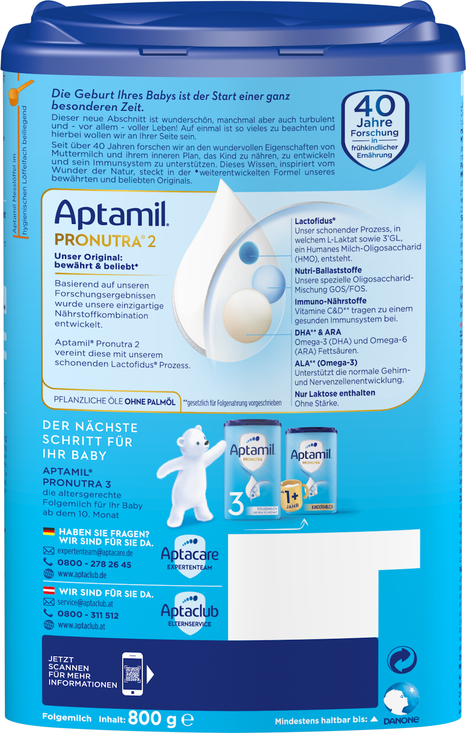 Bild 2 des Artikels Aptamil Pronutra 2 