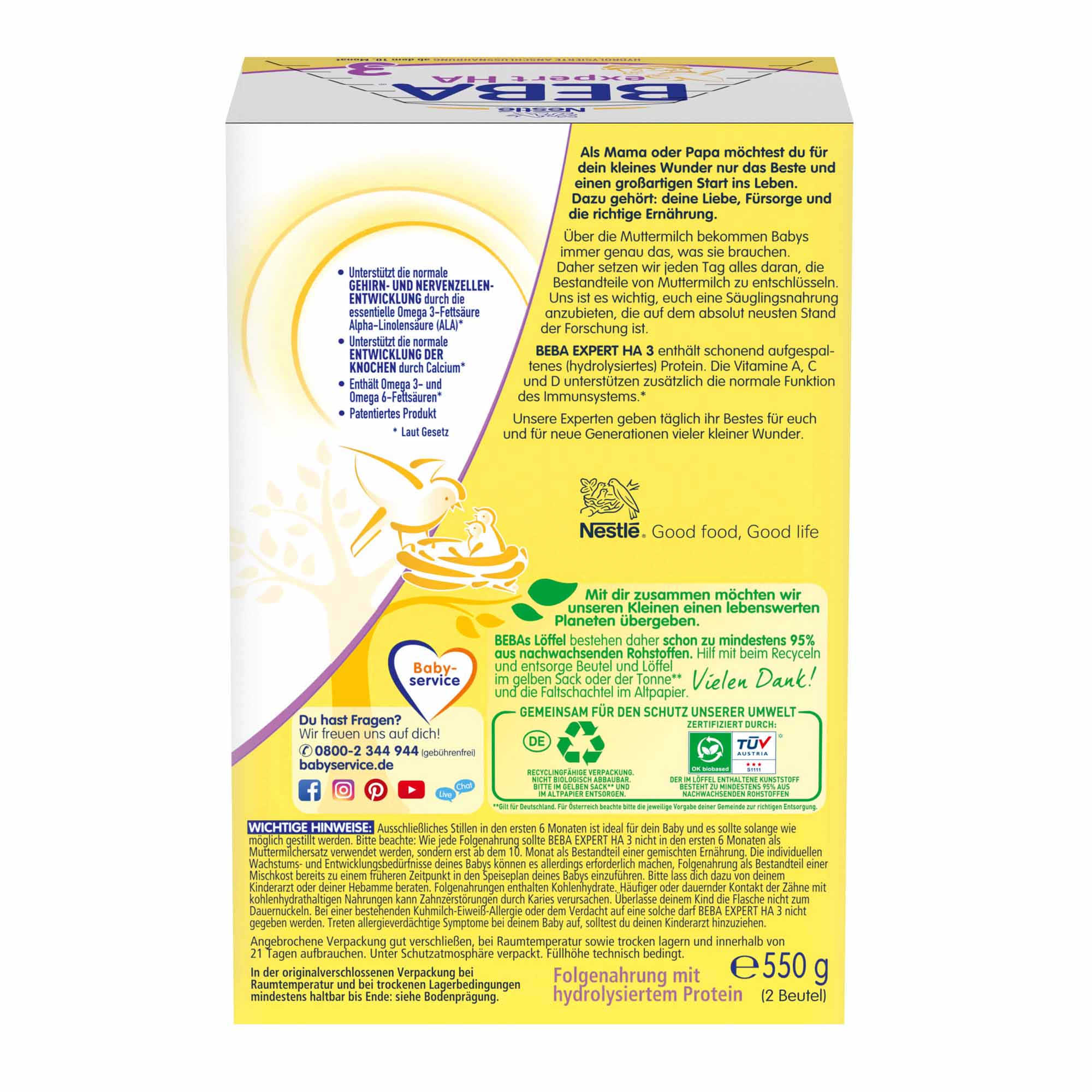 Bild 2 des Artikels Nestle Beba EXPERT HA 3 