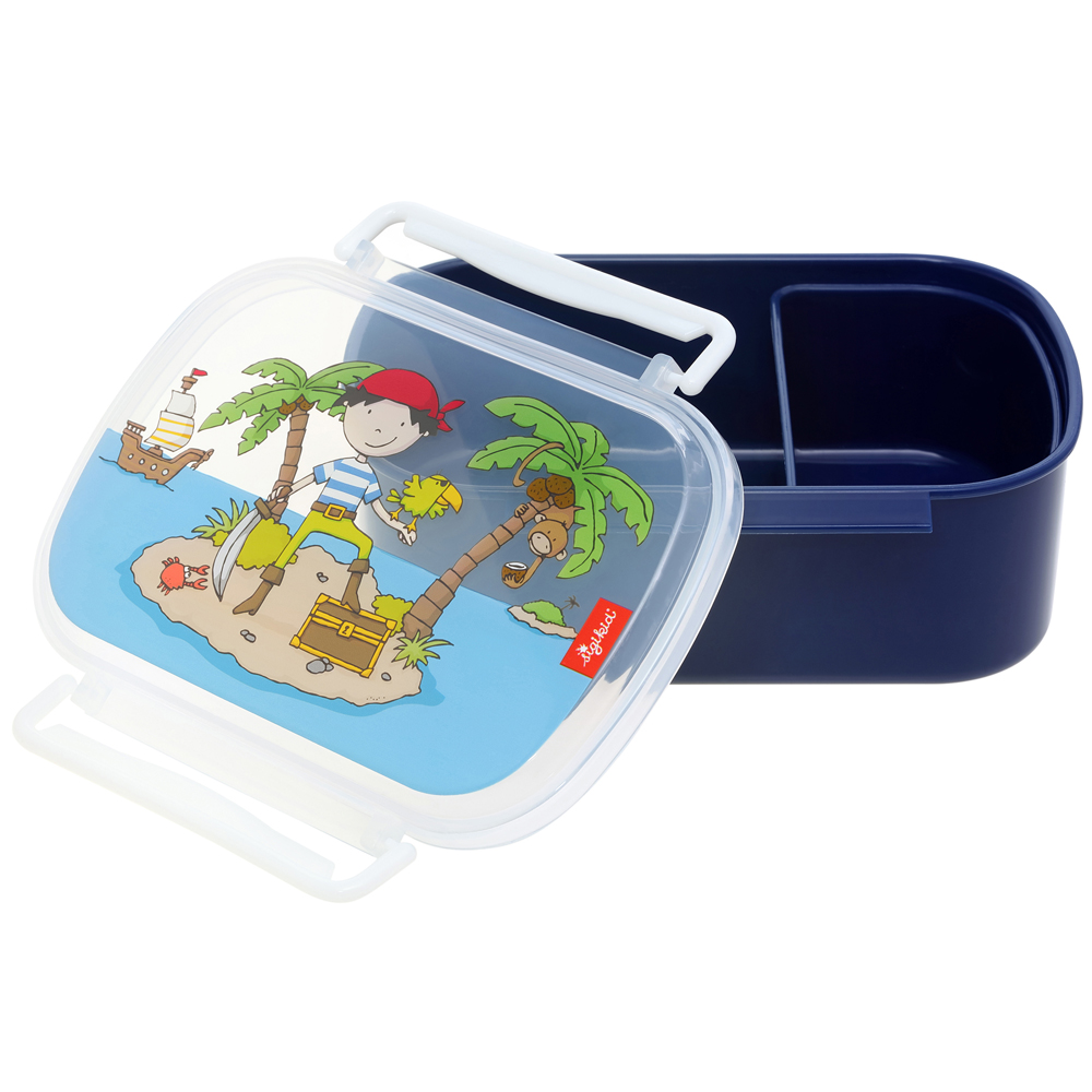 Bild 3 des Artikels sigikid Brotzeitbox Sammy Samoa blau, 17 x 11 x 7 cm 
