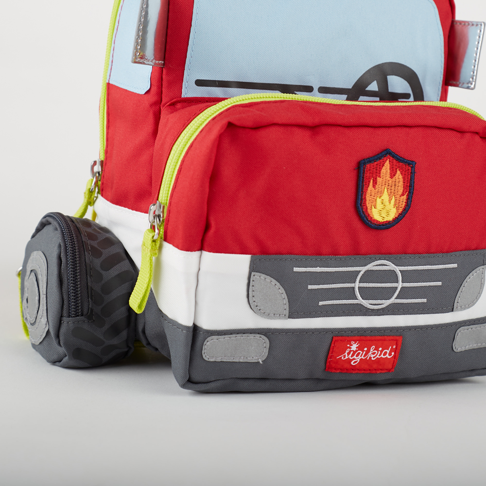 Bild 3 des Artikels sigikid Fahrzeug-Rucksack Feurwehr, 25 x 28 x 18 cm 