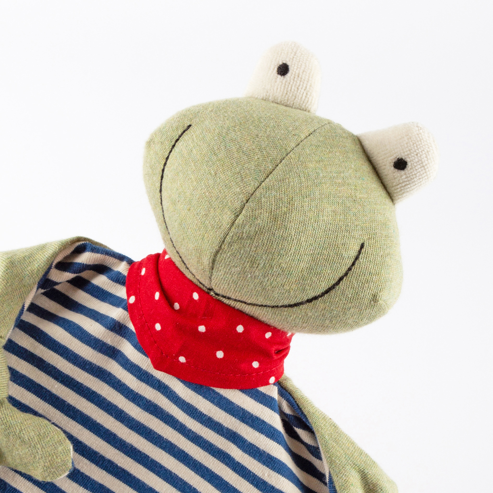 Bild 3 des Artikels sigikid Schnuffeltuch Frosch, 26 x 22 x 7 cm 