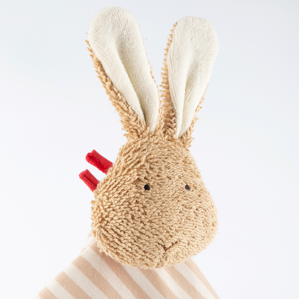 Bild 3 des Artikels sigikid Schnuffeltuch Hase beige, 32 x 8 x 4 cm 