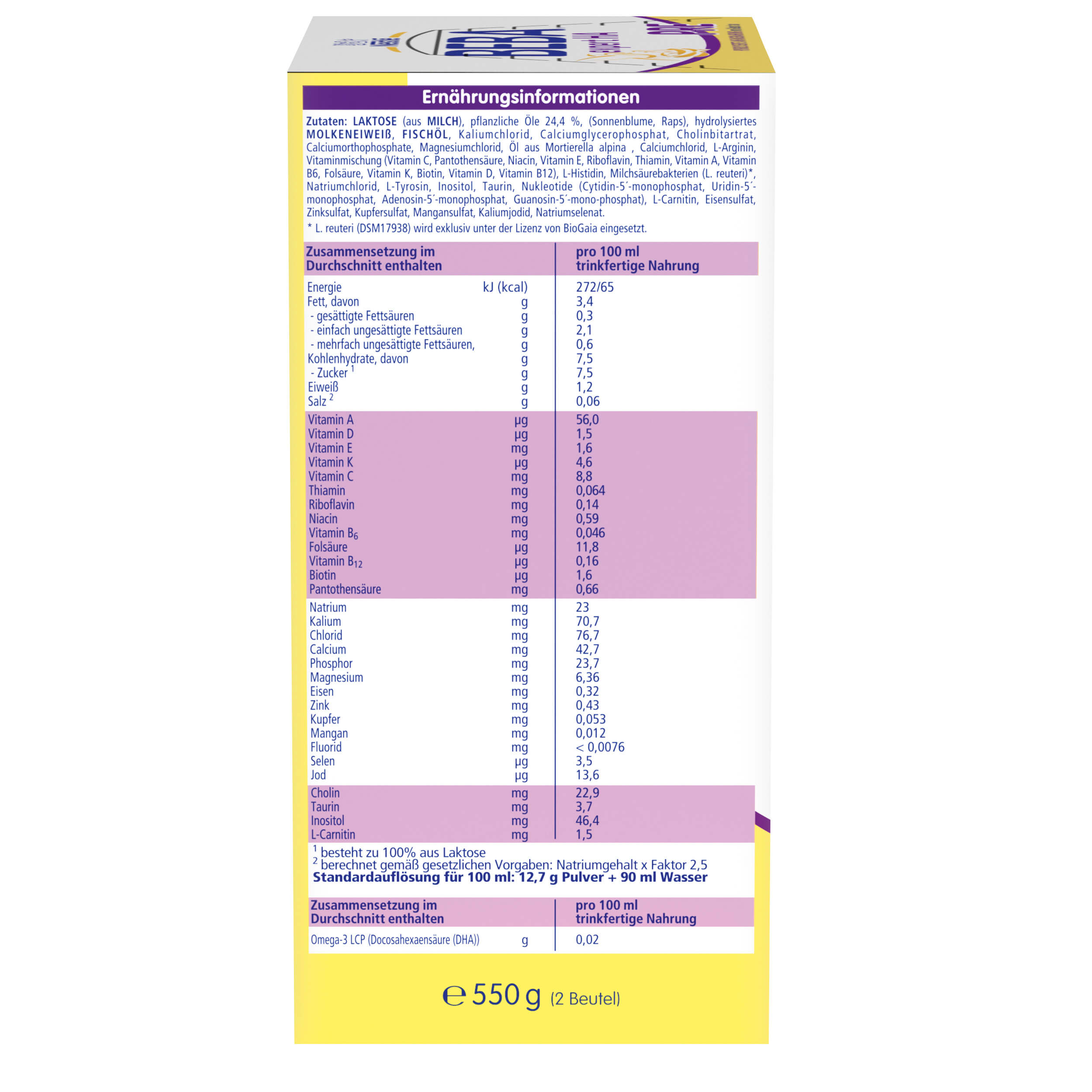 Bild 3 des Artikels Nestle Beba EXPERT HA PRE 