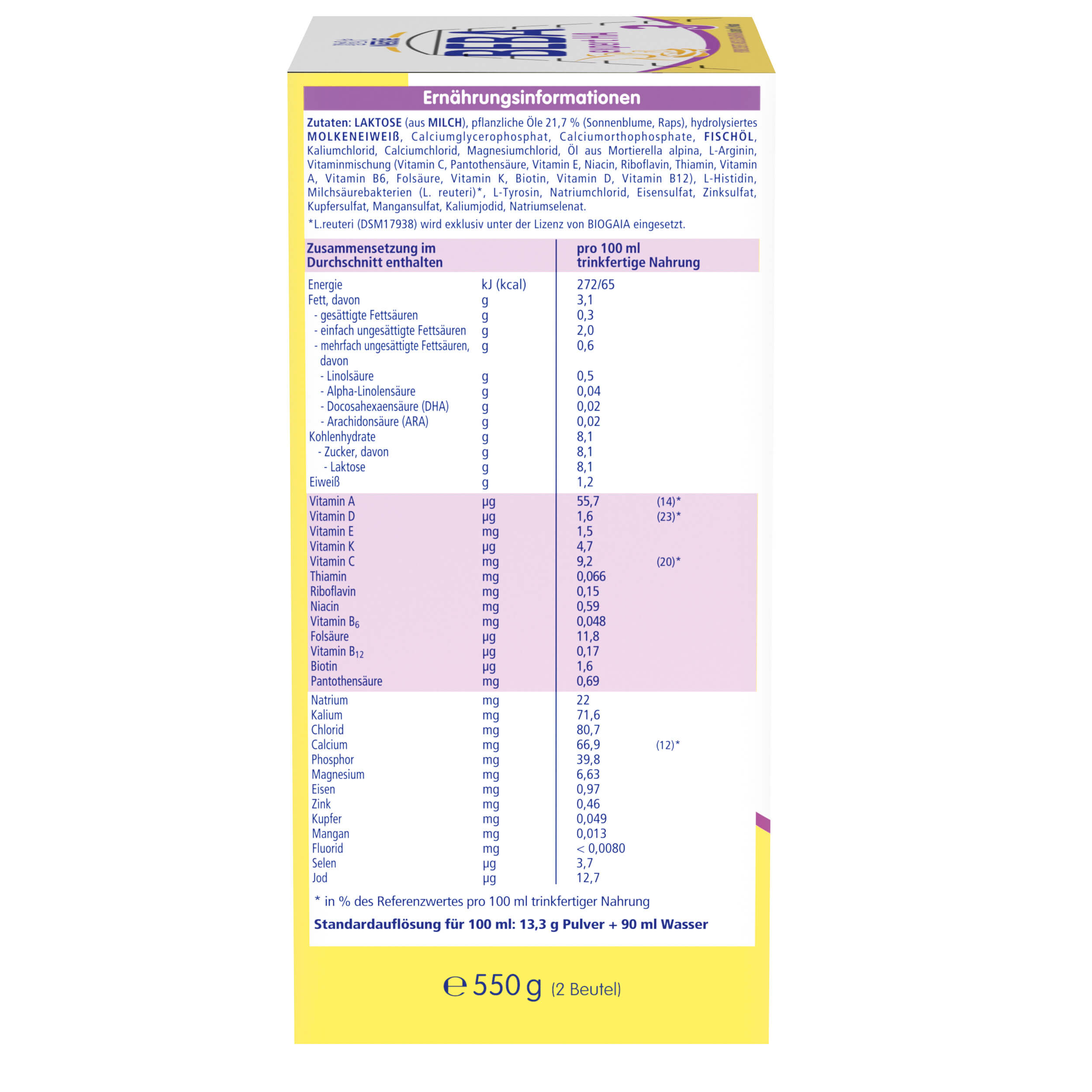 Bild 3 des Artikels Nestle Beba EXPERT HA 3  Dose a 550g