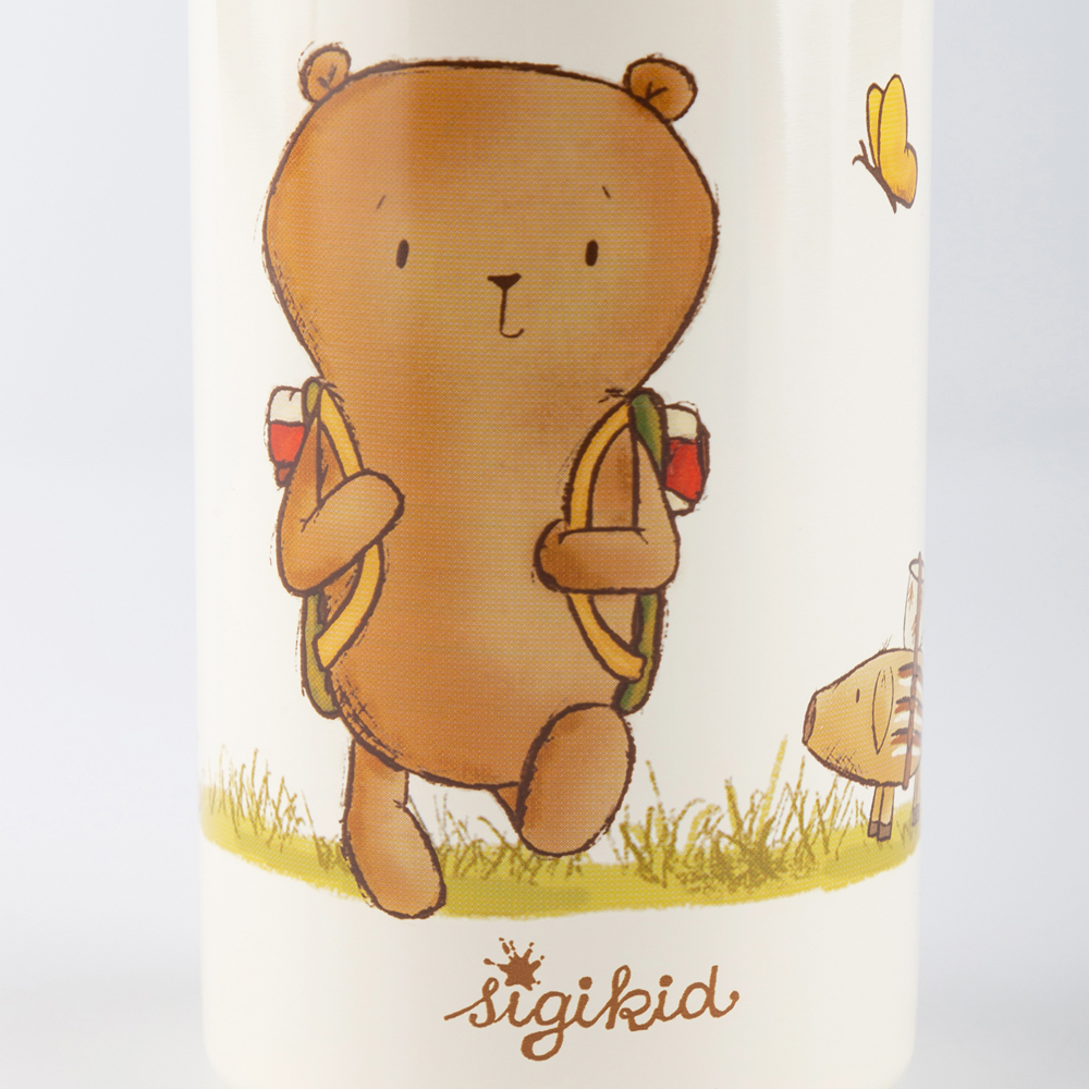 Bild 4 des Artikels sigikid Mister O'Lui - Trinkflasche 400 ml, 6,3 x 6,3 x 18 cm 