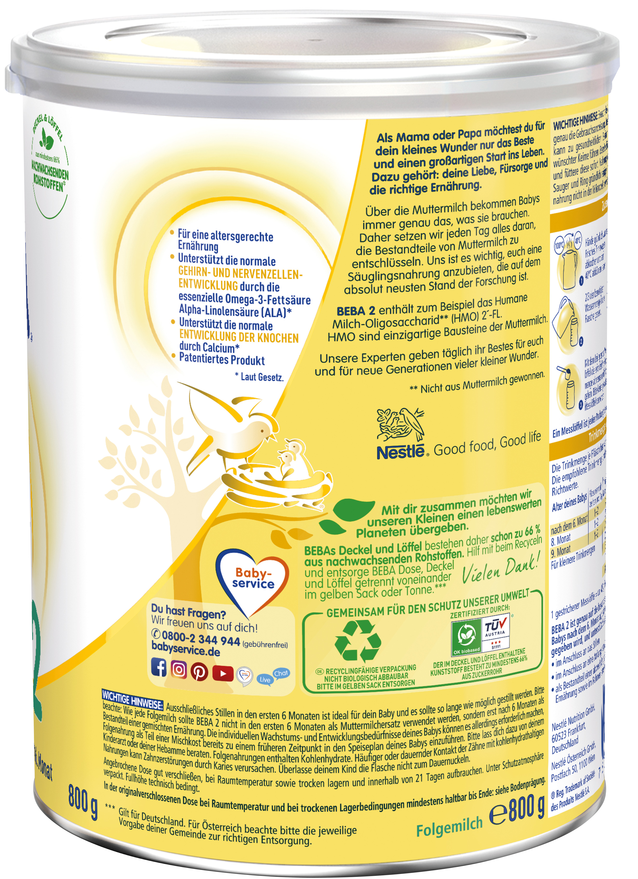 Bild 4 des Artikels Nestle BEBA 2 